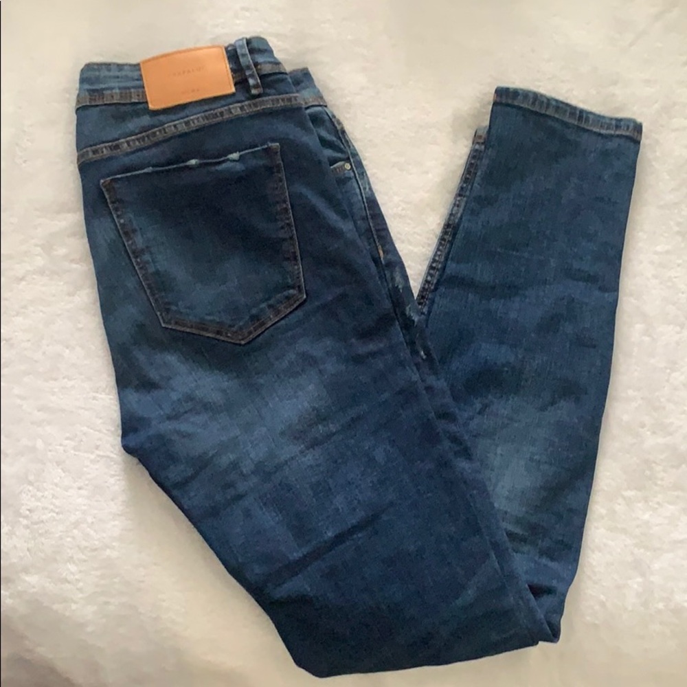 Zara Ripped Skinny Jeans